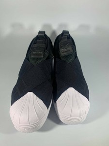 adidas superstar slip on w black