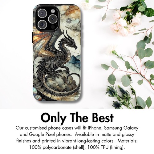 Fantasy Dragon Phone Case, Fourth Wing Inspired Design | X17 - 第 5/273 張圖片