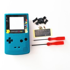 Teal Green Picachu Monster Housing Shell for Nintendo Game boy Color GBC