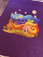 Disney Rapunzel Cotton Lycra Knit Panel