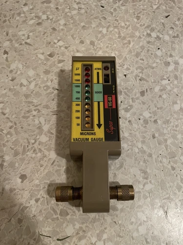 Vintage Supco VG-60 Hand Held Vacuum Indicator Gauge Tested