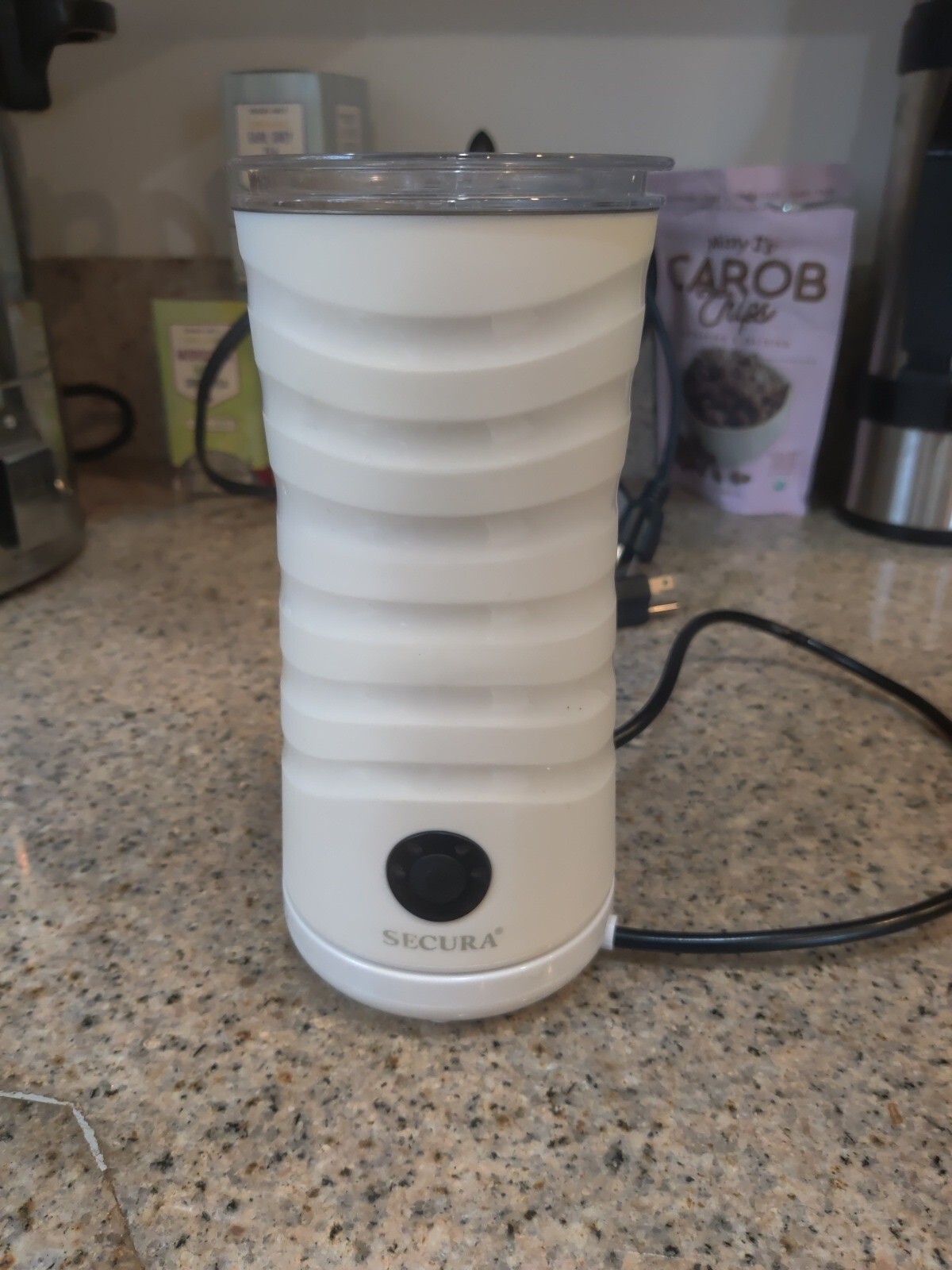 Secura Electric Milk Frother Automatic Milk Steamer 4IN1 Hot & Cold Foam eBay