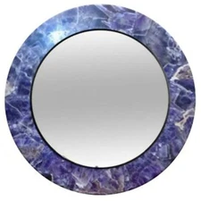 Sodalite Cheval Mirror | Blue Stone Decorative Mirror | Handmade Iconic Glass