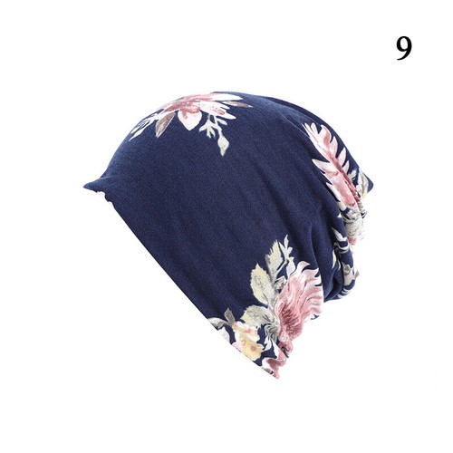 Dünne Mütze Mit Bedrucktem Turban Lockere Mütze Lockere Manschette ↴ - Bild 14 von 45