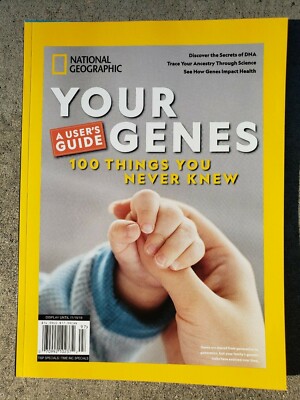 NATIONAL GEOGRAPHIC YOUR GENES NOVEMBER 2019 BRAND NEW MAGAZINE