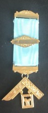 Craft Past Master Breast Jewel ( 3 Bar ) New