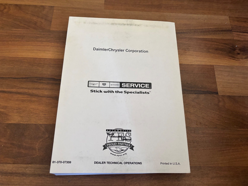 2007 DODGE RAM TRUCK Electrical WIRING DIAGRAMS Manual_ST SLT 1500 2500 3500 NEW - Picture 2 of 4