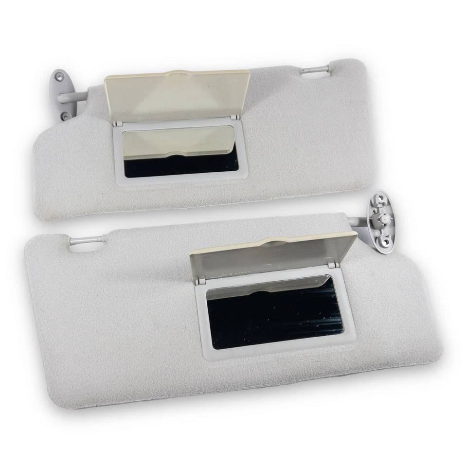 Juego de pares de parasoles laterales para conductor y pasajero Ford Focus 2000-2007 tela gris Foto 4 de 4