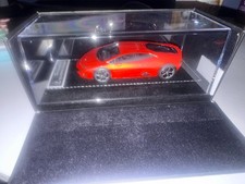 Looksmart Lamborghini Huracán EVO Red Diecast Model Car w/ Display Case