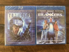 Trancers / Trancers 2 SEALED Blu Ray Full Moon Features 2 Movie Lot NEW