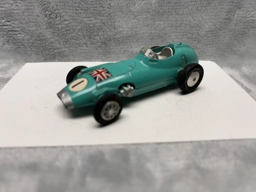 Corgi Toys turquoise B.R.M. Formula 1 Grand Prix #3 w/suspension vtg. Diecast