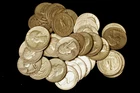 Lot of 40  Washington Quarters 1937-64       90% Silver