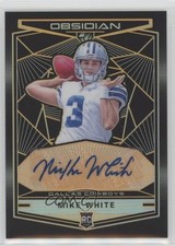 2018 Panini Obsidian Rookie Electric Etch Orange 30/50 Mike White Auto 14zz