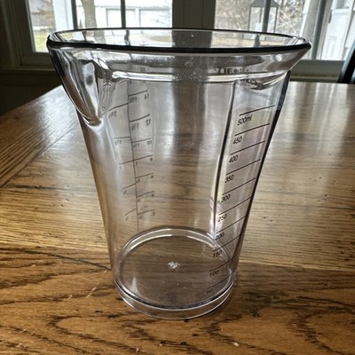 Cuisinart 16 oz 2 Cup Plastic Smart Stick Hand Blender Container Measuring  Cup | eBay