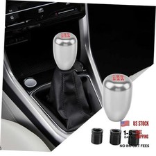 Zufoty Car Gear Shift Knobs, Manual Transmission Shift Knob, 5 Speed Car Sliver