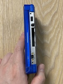 Nintendo 3DS Cobalt Blue Console CTR-001 Works Tested Japan