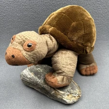 Wild Republic Brown Turtle Tortoise Plush Beanbag Stuffed Plush Animal Toy