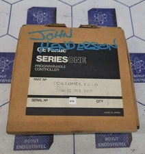 GE FANUC IC610MDL111A PROGRAMMABLE CONTROLL24VAC/DC SRCE INPUT MODULE 8 CIRCUITS