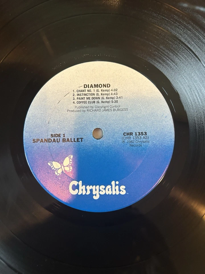 Spandau Ballet - Diamond - Chrysalis -  vinyl LP CHR 1353 - Image 3 of 4