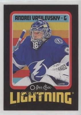 2024-25 O-Pee-Chee Retro Black Border 42/100 Andrei Vasilevskiy #198 2d8