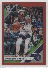 2019 Panini Chronicles Donruss Optic Traded Red 96/149 D'Angelo Russell #512 x5u