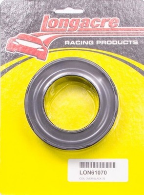 LONGACRE Coil Over Spring Rubber Black 70 * Hard, 2.5-2.625 in Springs