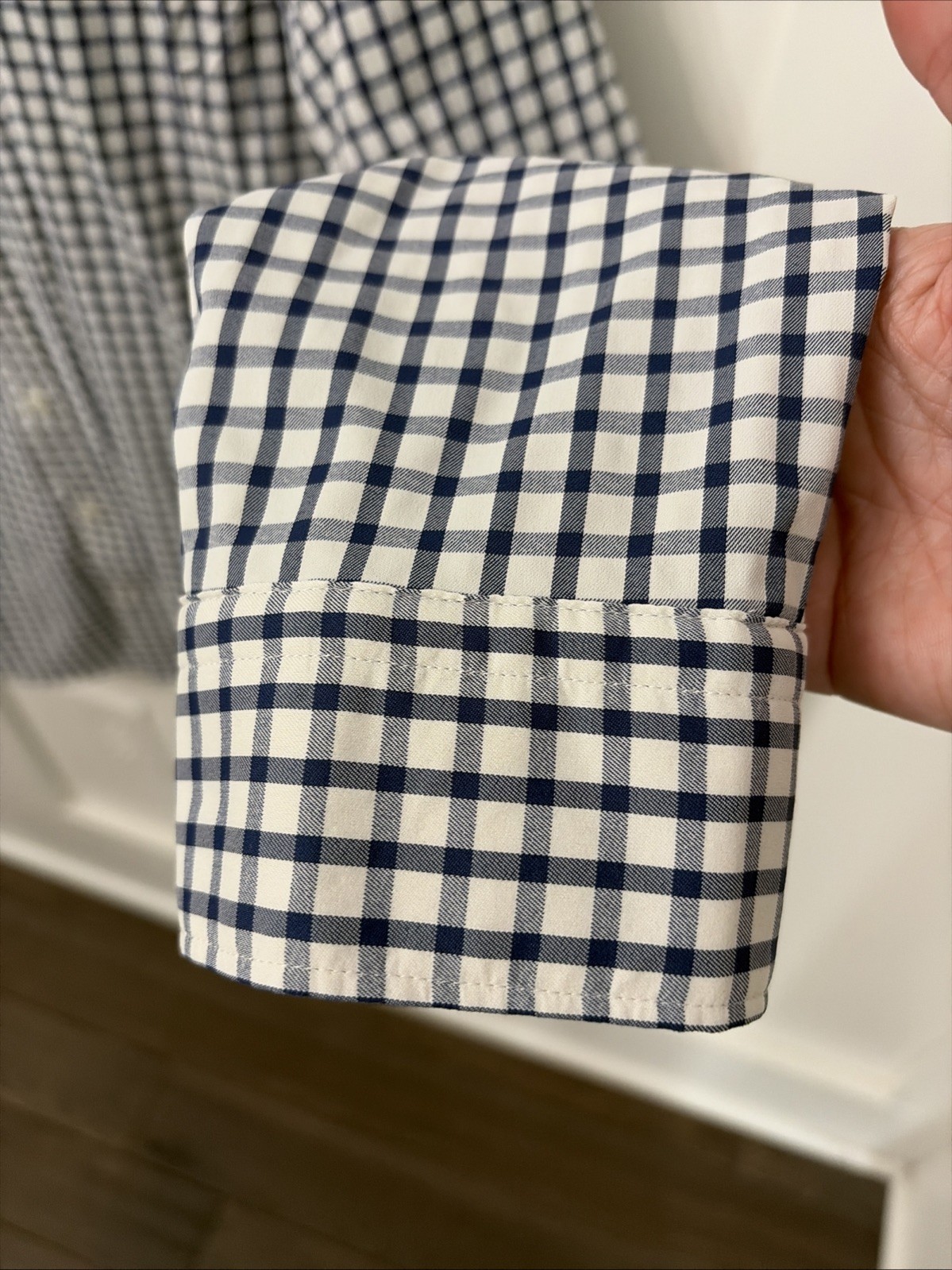 Men’s Slim Express Performance Button Front Shirt… - image 3