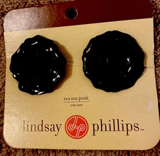 Lindsay Philips Interchangeable Shoe Snap Charm/ Charms Zsa Zsa Pink