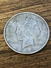 Peace Dollar $1 1922 Circulated Silver Coin US Business Strike Uncertified