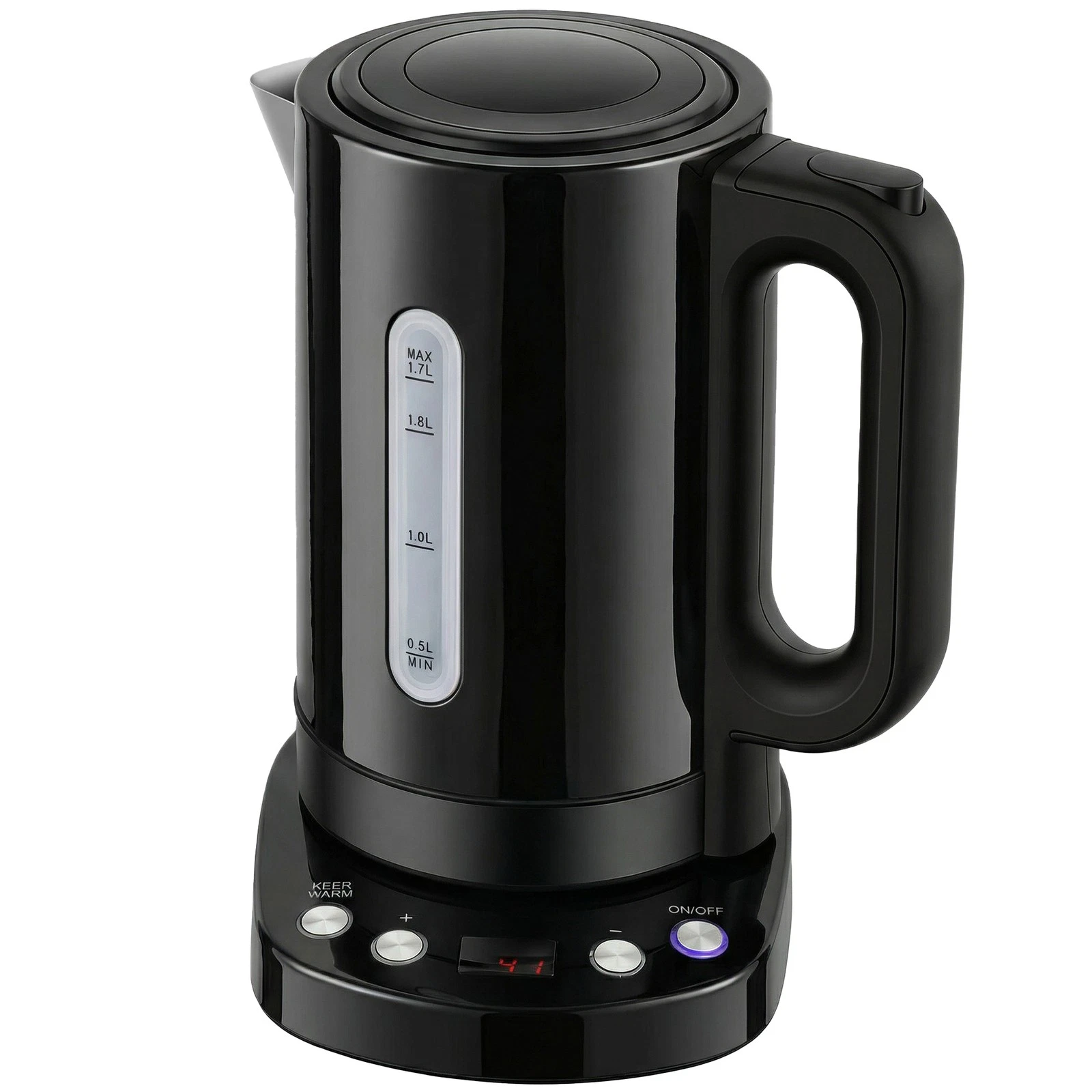 HOMCOM Electric Kettle, 1.7L Fast Boil, 3kW Water Kettle with Strix Thermost
Opens in a new window o