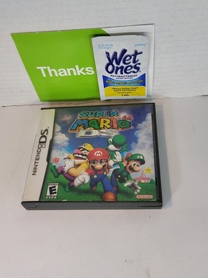 Case and Manual Only NO GAME Super Mario 64 DS Nintendo DS Authentic