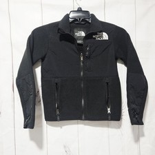 THE NORTH FACE Fleece Youth M 10 Boys Denali Polartec Full Zip Jacket Black