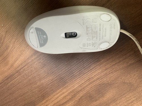 Logitech Wired Optical Mouse PS/2 Vintage (Classic Beige) - Picture 3 of 3