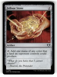 Fellwar Stone 382 Commander Masters MTG
