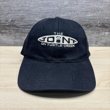 Vintage The Joint On Turtle Creek Hat Cap Strap Back Black Embroidered