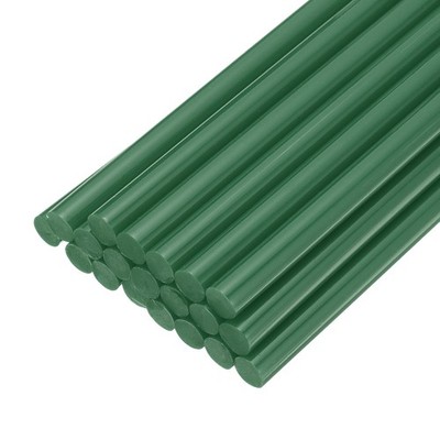20pcs Hot Melt Glue Gun Sticks 200mm x 7mm for Most Glue Guns Dark Green