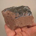 3.1" PYROLUSITE Crystals On Matrix Rock - Ahouli, Morocco — photo 6