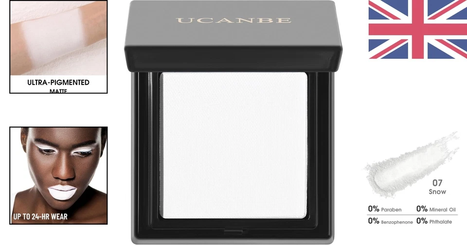 Compact High Pigment Eyeshadow Palette - Blends Effortlessly for All Skin Types - Image 2 of 4