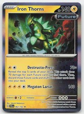 iron thorns pokemon card value 077/071 AR SV5M Pokmon with a Rule Box in play (both yours and your opponents) have no Abilities Iron Thorns ex SR 081/066
