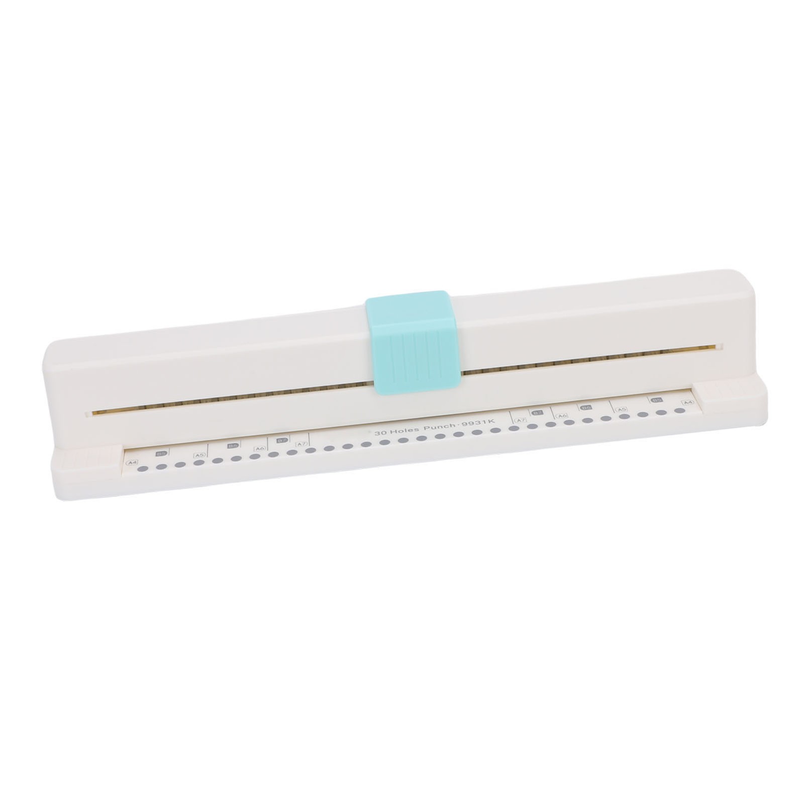 30 Holes Puncher Portable Hand Push Hole Punch For A4 B5 A5 B6 A6 B7 A7 Pape LW