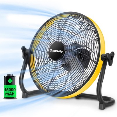 DEFECTIVE FF12 Battery Operated Fan Battery Powered Fan Rechargeable Flo G3D