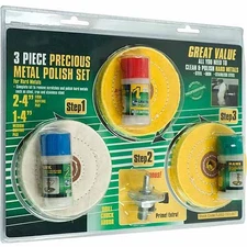 3 Pc Polishing Attachment Kit for Electric Drill