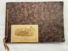 Antique 1932 P&O SS MOLDAVIA Tourist Travel Photo Album Madeira Spain Morocco