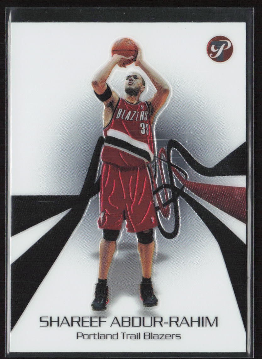 2004-05 Topps Pristine Shareef Abdur-Rahim #94 Portland Trail Blazers
