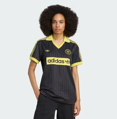 Adidas Originals Graphic Football-Inspired Jersey For Women JW2562