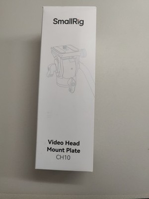SmallRig 3259B Tripod Fluid Head Pan Tilt Head with Quick Release Plate