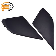 Left Right Front Door Garnish Window Glass Plate Trim Cap for 2009-13 Honda Fit