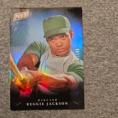 2018 Panini Black Friday Panini Collection 113/199 Reggie Jackson #RJ HOF 