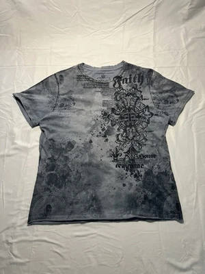 HELIX Men's T-shirt OUTLAWS, LIVE FAST RIDE FREE Skull