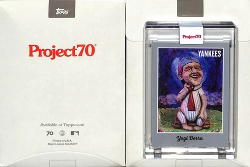 2021 TOPPS PROJECT 70 #43 1970 YOGI BERRA - NEW YORK YANKEES - RON ENGLISH